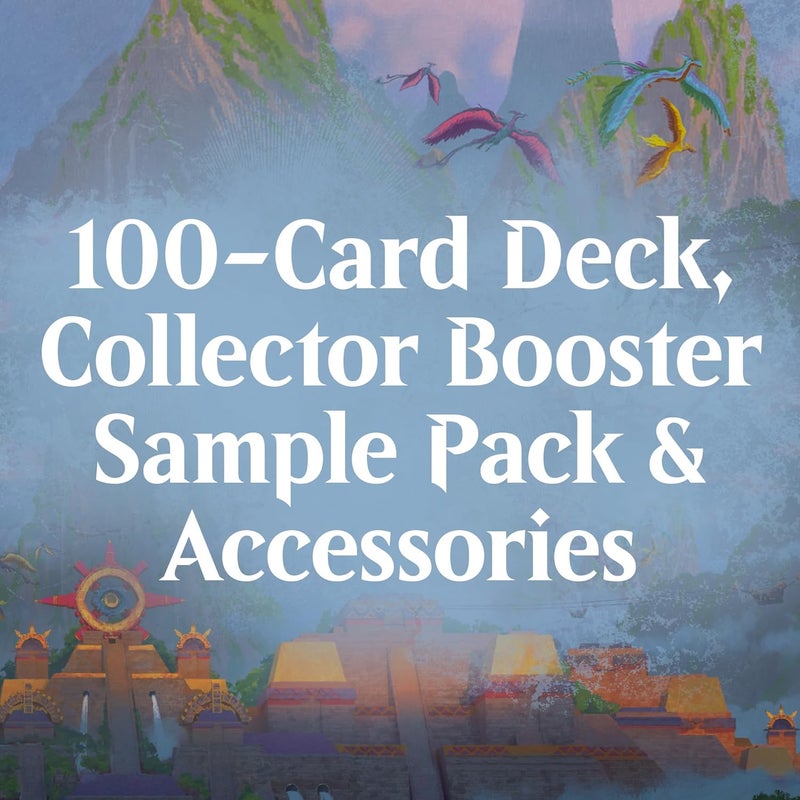 Magic the Gathering مجموعة قائد كهوف إكسالان المفقودة - فيلوسي-رامب-تور (مجموعة 100 بطاقة، عينة حزمة معزز لجمع بطاقتين + ملحقات) - Image 3